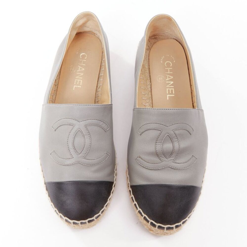 Chanel Lambskin Leather Espadrilles